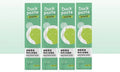 Pack of kitten cat strip snacks showing four flavour options in 10-piece packaging