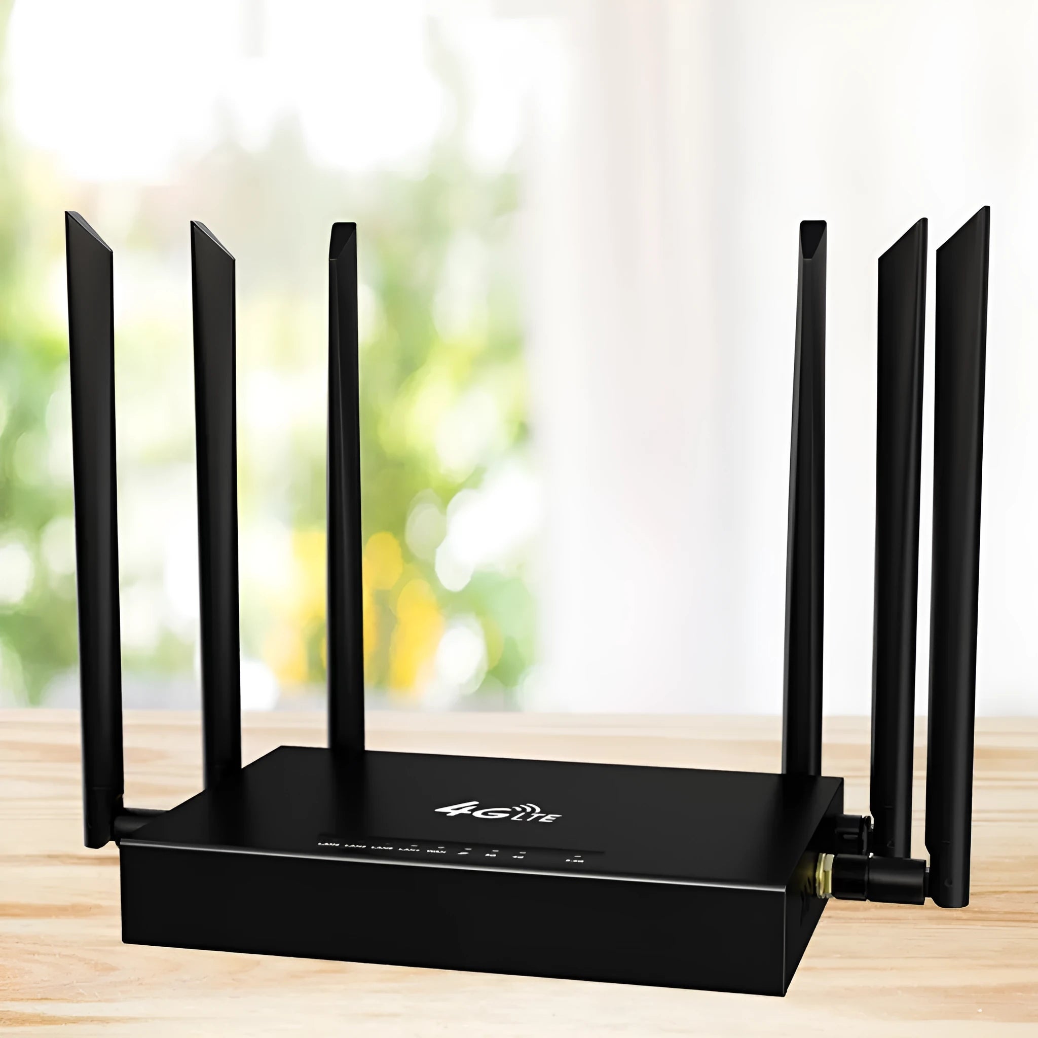 Industrial-grade iron box 4G/3G router with removable design and sucker antennas