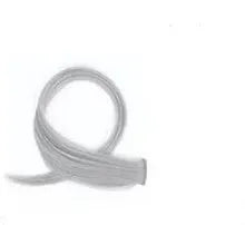60cm long gradient curly hair wig patch extension in mixed silk material showing vibrant colour options