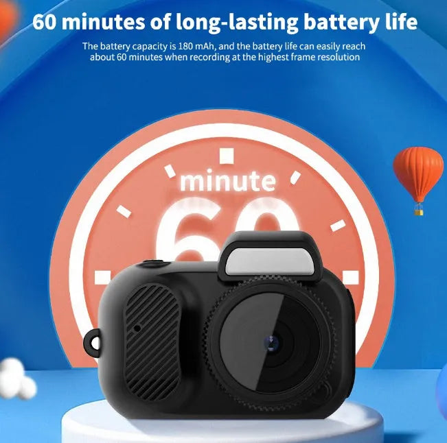 Black Y3000 HD outdoor sports camera with 0.96-inch display screen on a plain background