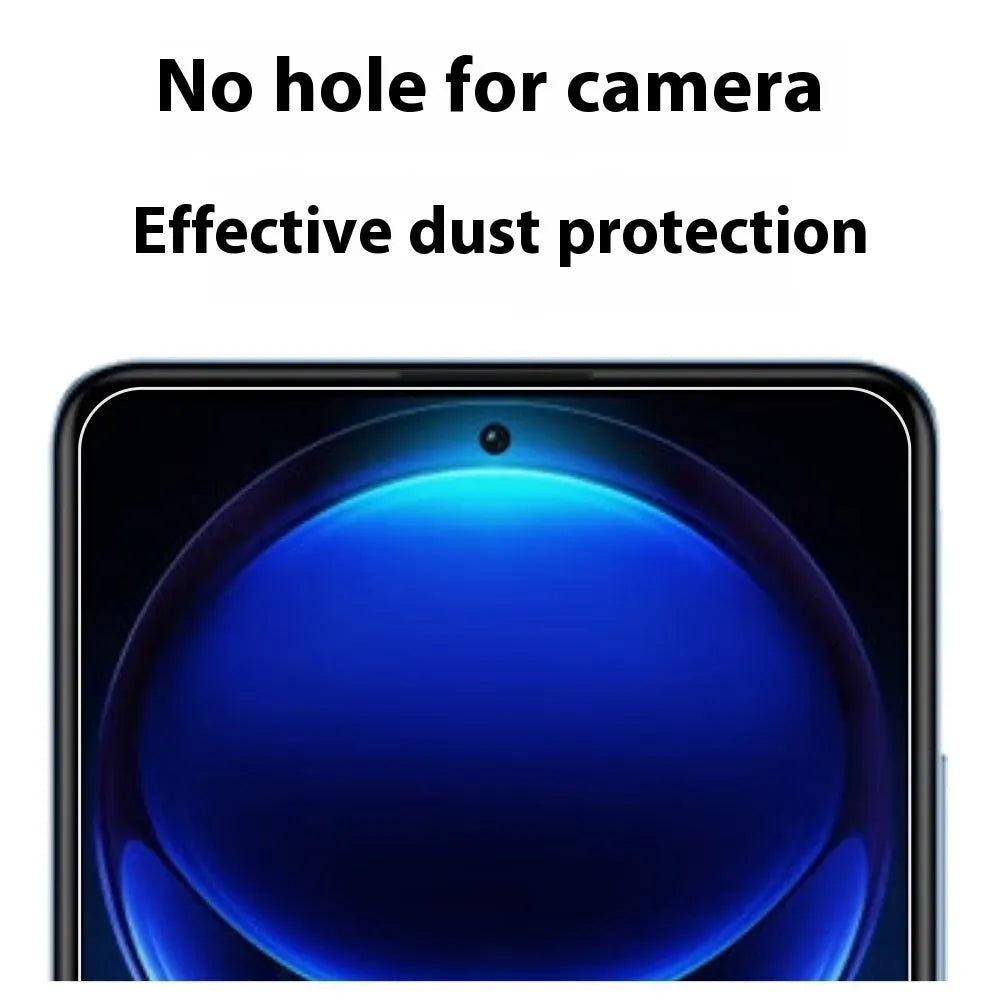 Tempered glass screen protector for Redmi Note 12 Pro and Extreme Edition with HD finish and oleophobic coating