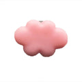 Resin cartoon Baiyun design car air vent fragrance clip in light green colour.