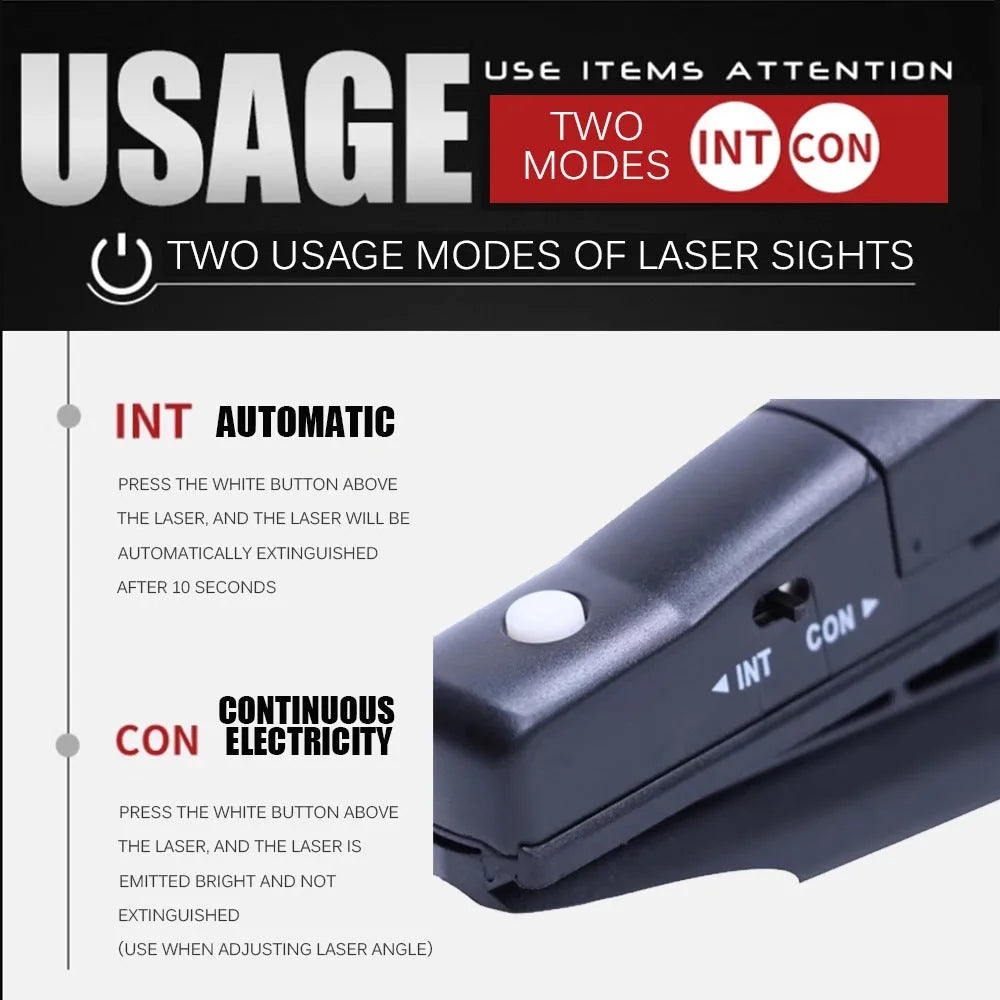 Black golf push rod laser aiming instrument with laser sight attached to putter for alignment practice
