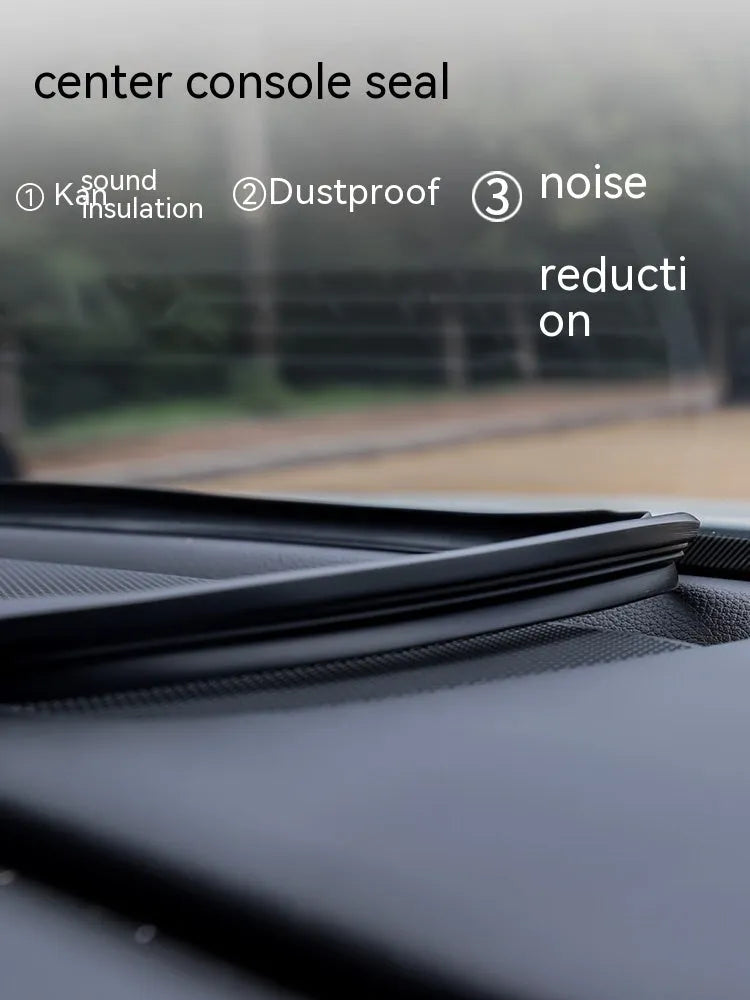 Mitsubishi Outlander dashboard soundproof seal strip showing 1.6 metre length and six card slots