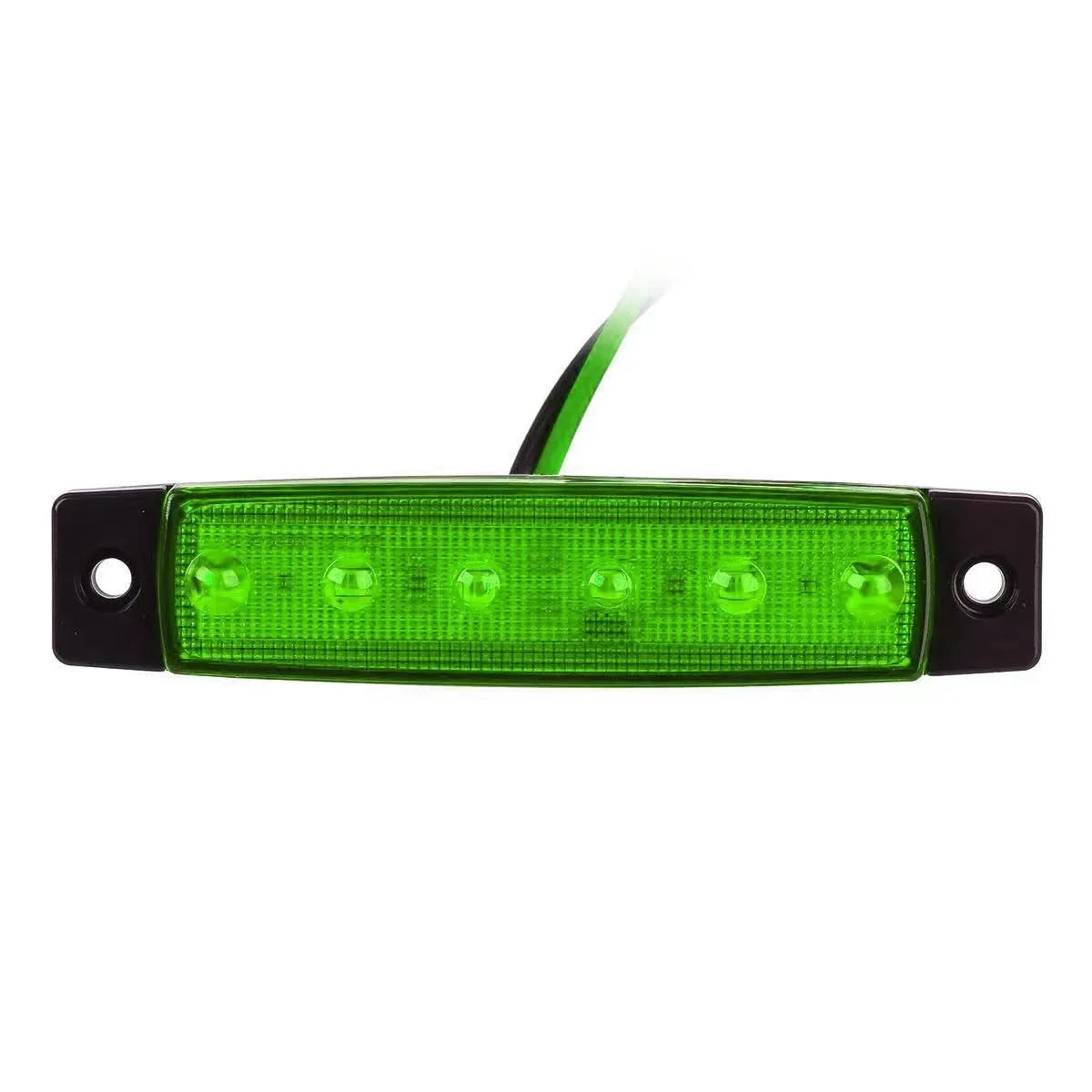 PVC trailer side marker warning light in choice of five colours: red, yellow, white, blue, green.