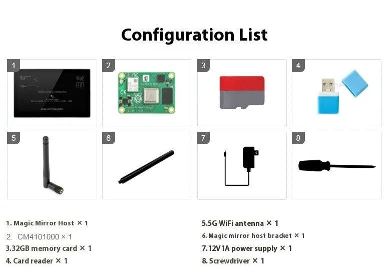 13.3-inch integrated touch display screen in ABS housing for Raspberry Pi CM4 projects