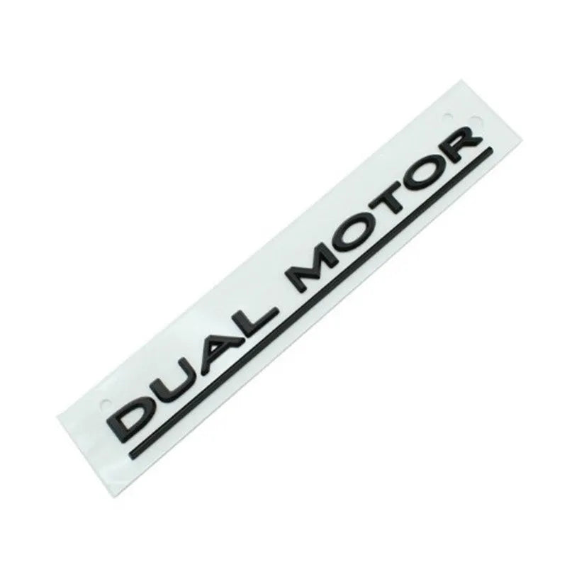Tesla Model 3 performance English letter bumper sticker, 19cm by 3cm ABS plastic car modification label