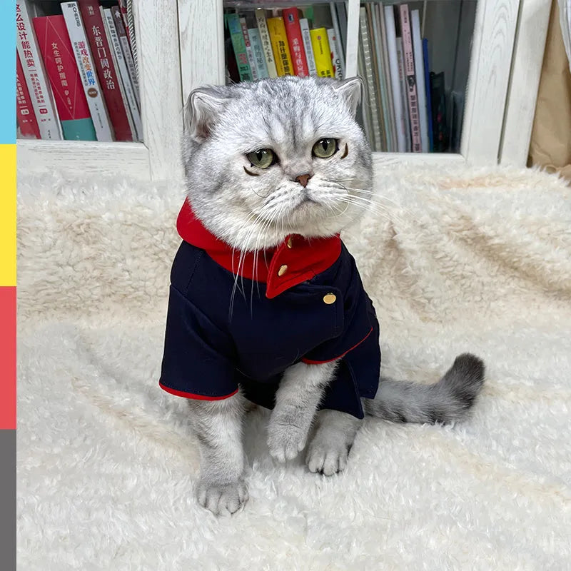 Tiger staff yuren coloured pet hoodie costume for small to medium cats and dogs