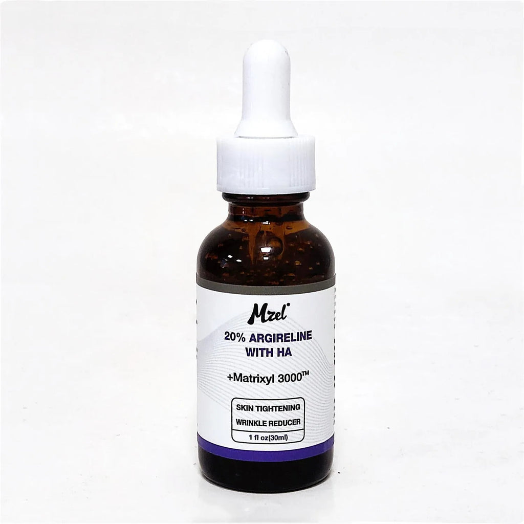 Six-peptide firming anti-wrinkle moisturising liquid in 30ml dropper bottle for all skin types