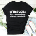 Black loose fit cotton summer T-shirt with short sleeves and round neck on hanger