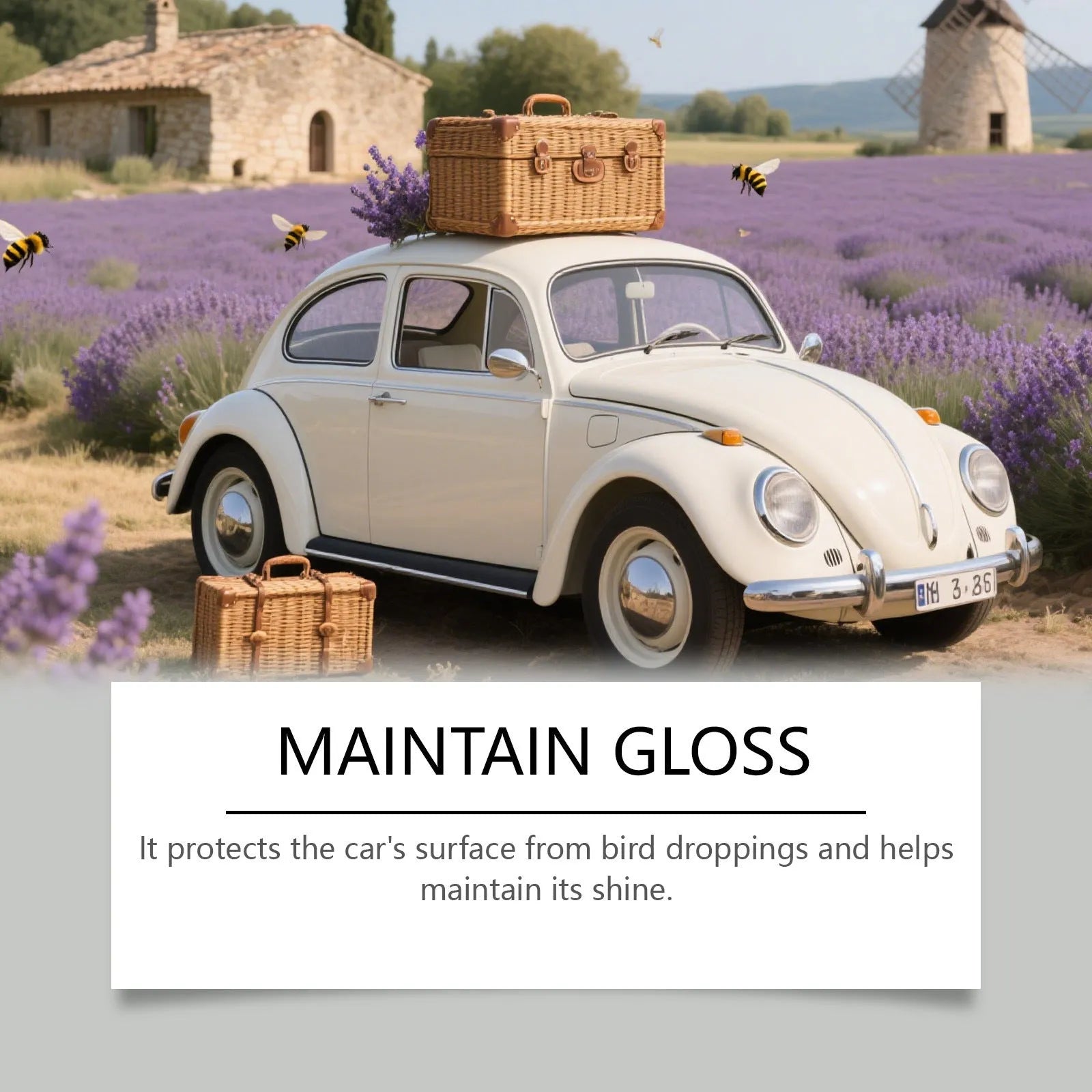 120ml ceramic coating spray bottle with protective formula for vehicle paint maintenance