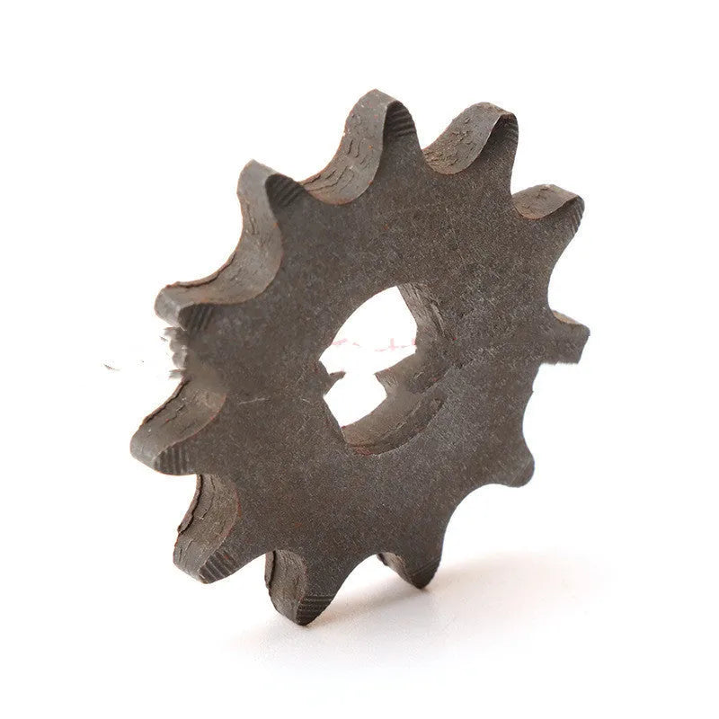 Cast iron motorcycle reduction gear with 11 teeth for 25hT8F chain systems