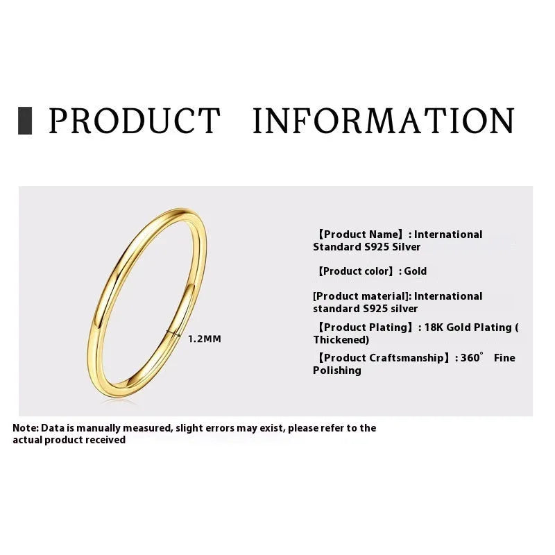 S925 sterling silver geometric simple bracelet ring with round elements available in multiple US sizes