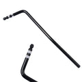 Direct plug-in guitar tremolo bar in black and blue, gold or silver chrome finish