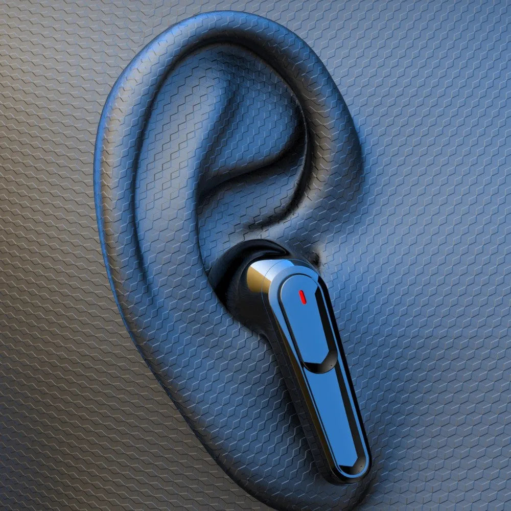 Black PRO30 in-ear Bluetooth headphones with noise reduction and breathing light