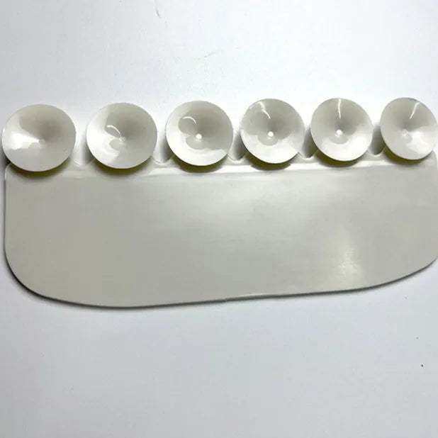 White PVC urine blocking board for children's toilet training on toilet seat