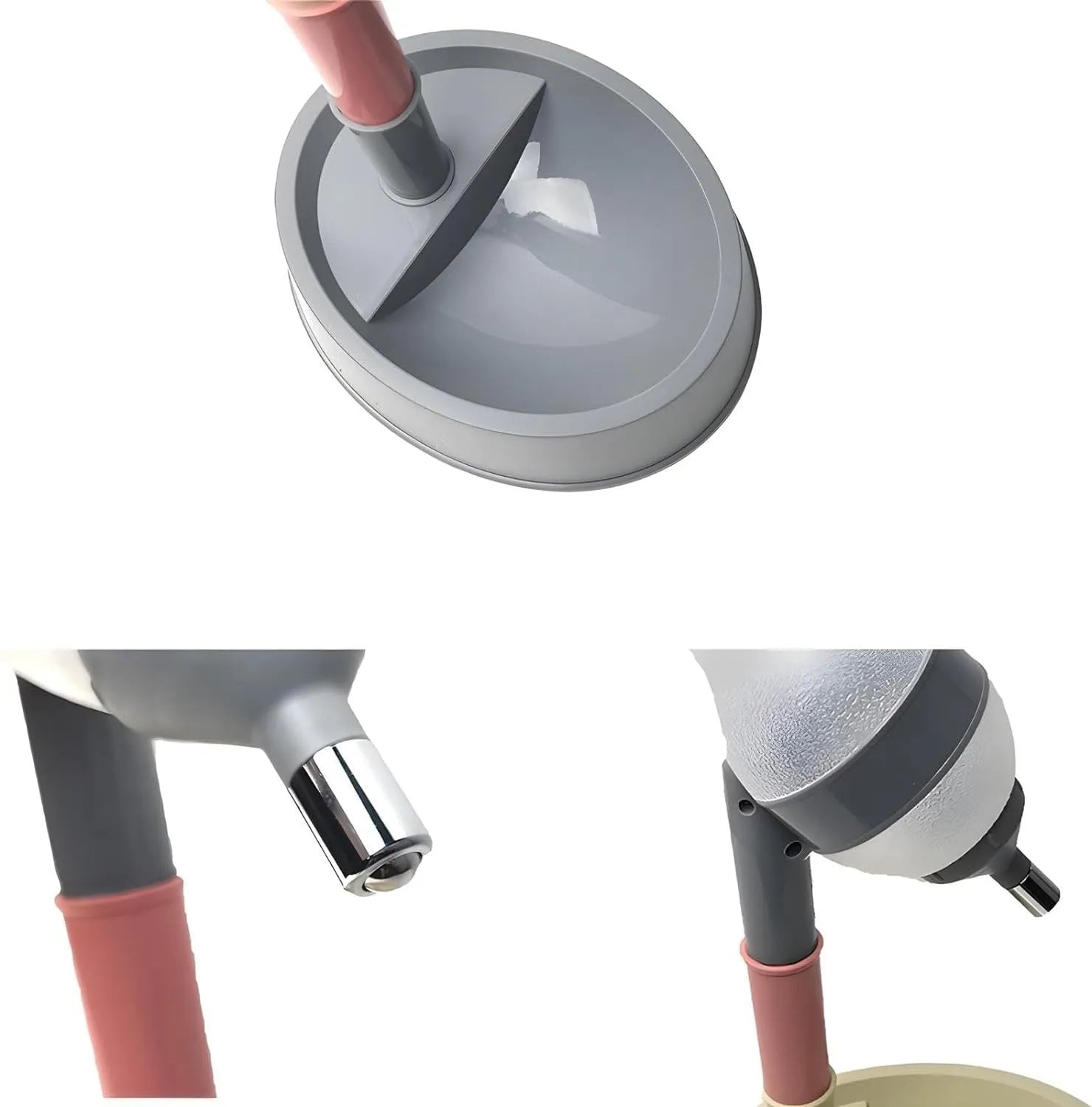 Green adjustable height pet water dispenser with detachable pole and separate bowl
