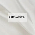 Double-sided silk duvet cover in solid colours showing lotus pink, pea green, and bright brown options