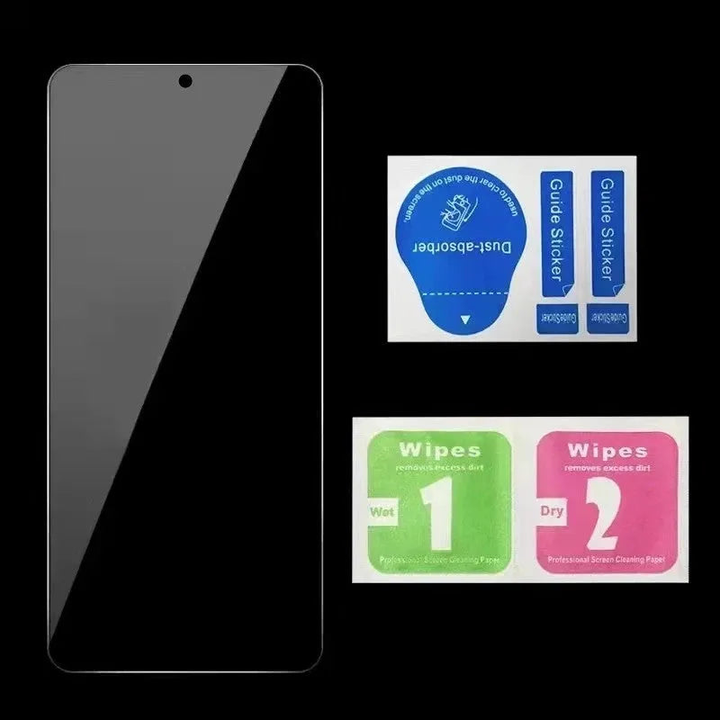 Xiaomi Poco and Redmi Note anti-spy tempered glass screen protector with matte finish