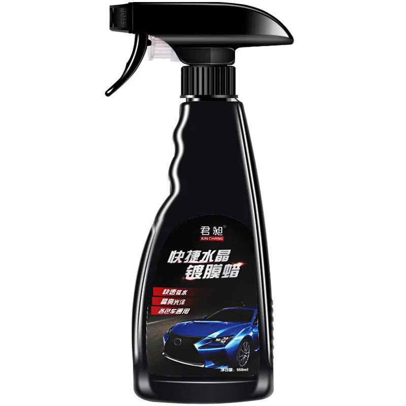 550ml automotive coating agent bottle with Nanometer Crystal Wax for car paint protection