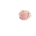 Small dog chest and back harness with hand holding rope in cotton material