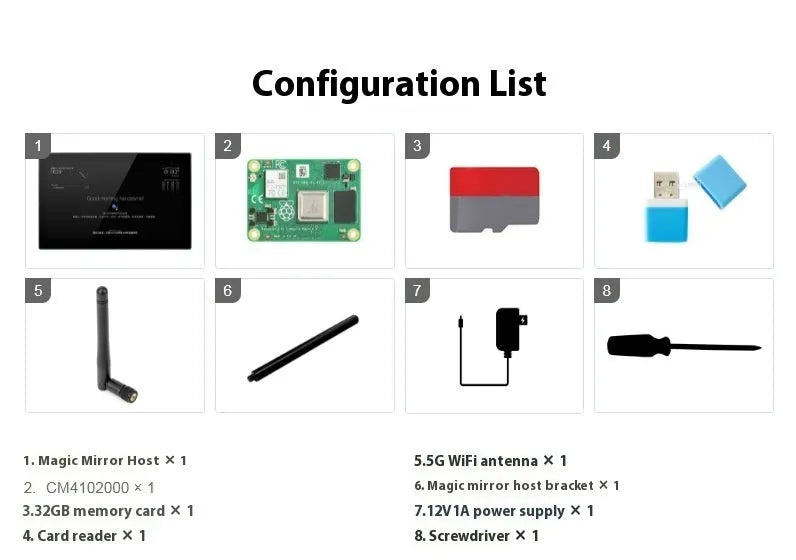 13.3-inch integrated touch display screen in ABS housing for Raspberry Pi CM4 projects