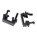 Black plastic LED headlight holder adapter for Ford Focus Mondeo Fiesta H1 halogen conversion