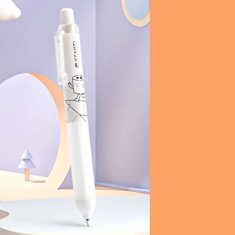 Activity 05MM automatic mechanical pencil with plastic holder in black or white