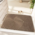 Cartoon anime pattern diatom oil entrance carpet with wire ring edges in 60x90cm size