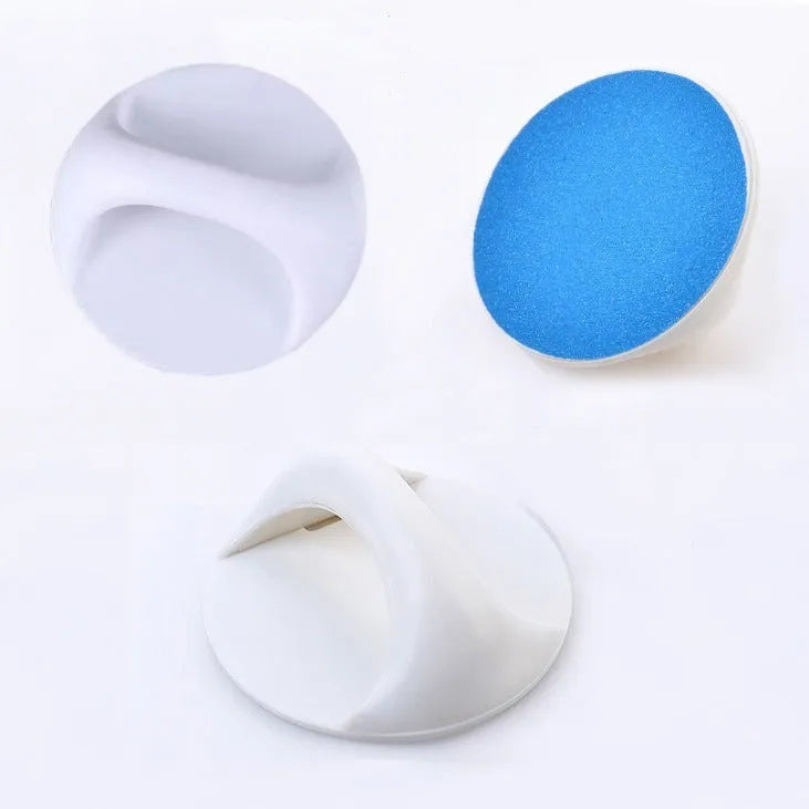 Square dog nail file grinder board with ergonomic handle in one of four colours.