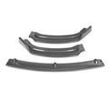Black polypropylene front bumper lip spoiler for BMW 3 Series F30 F35 models