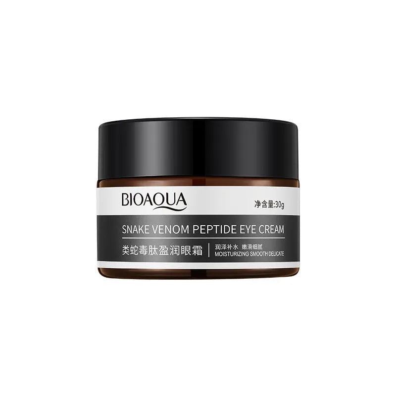 30g jar of peptide firming eye cream for dark circle treatment and skin nourishment