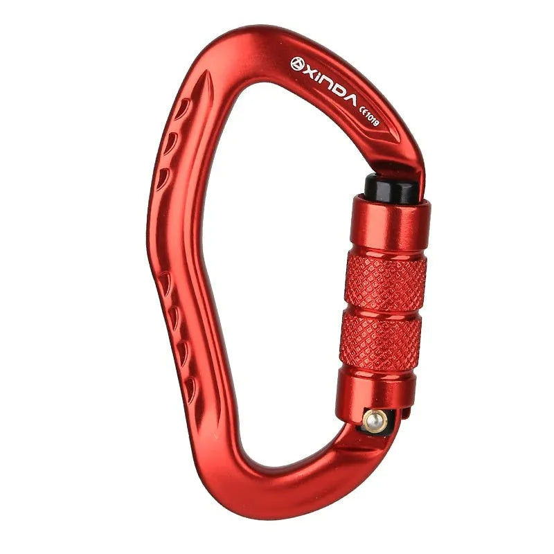 Automatic master lock climbing carabiner for rock climbing in five colour options