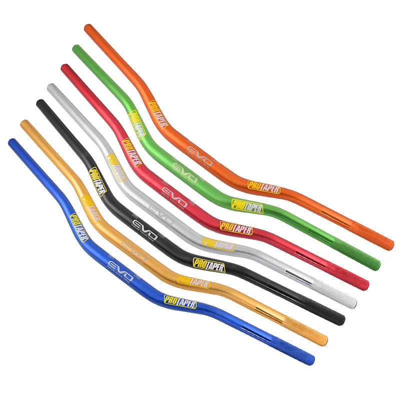 28mm aluminium alloy scrambling motorcycle handlebar in EVO orange finish