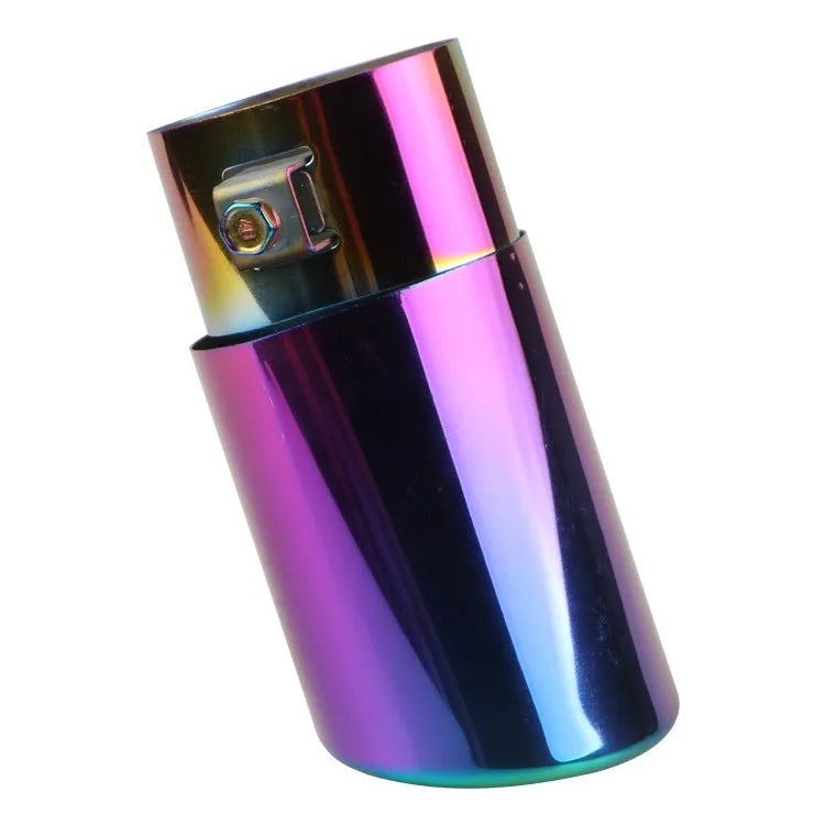 Universal stainless steel car exhaust tail pipe in multiple finish options