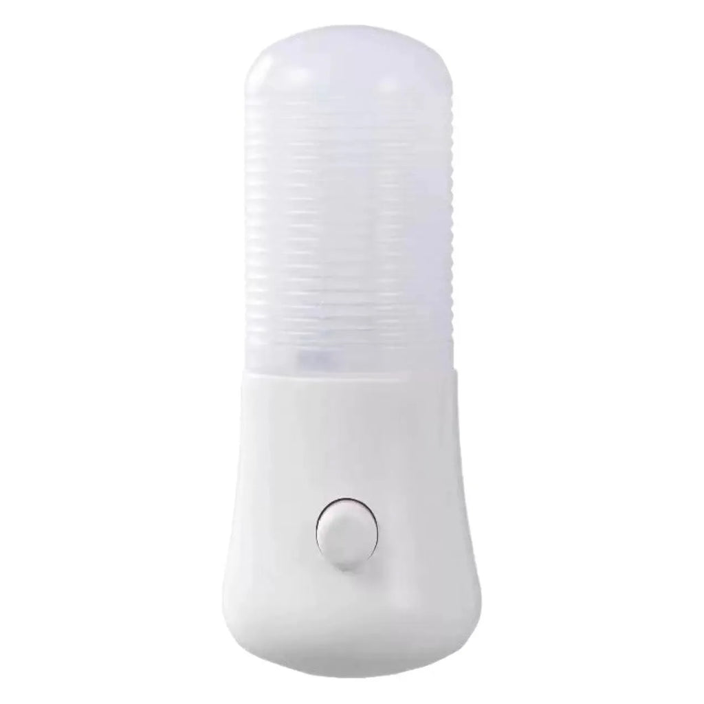 Minimalist plug-in bedside night light with US plug and dual light modes