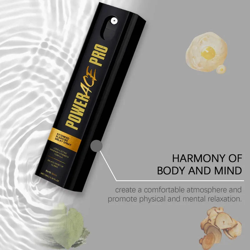 Men's 10ml body moisturising spray bottle with botanical extract formula for external care