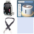 Automatic circulating pet water dispenser in PP, 0.6W, shown in beige, black, blue, green, grey, orange or pink