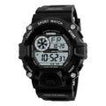 Waterproof multifunctional mountaineering student electronic watch in sports style