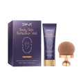 108ml tube of waterproof body concealer cream with an applicator brush for covering tattoos and birthmarks.