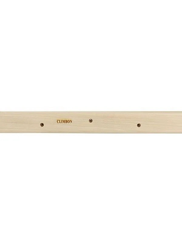 Three solid wood grip strength training finger boards in 12cm, 40cm and 50cm lengths