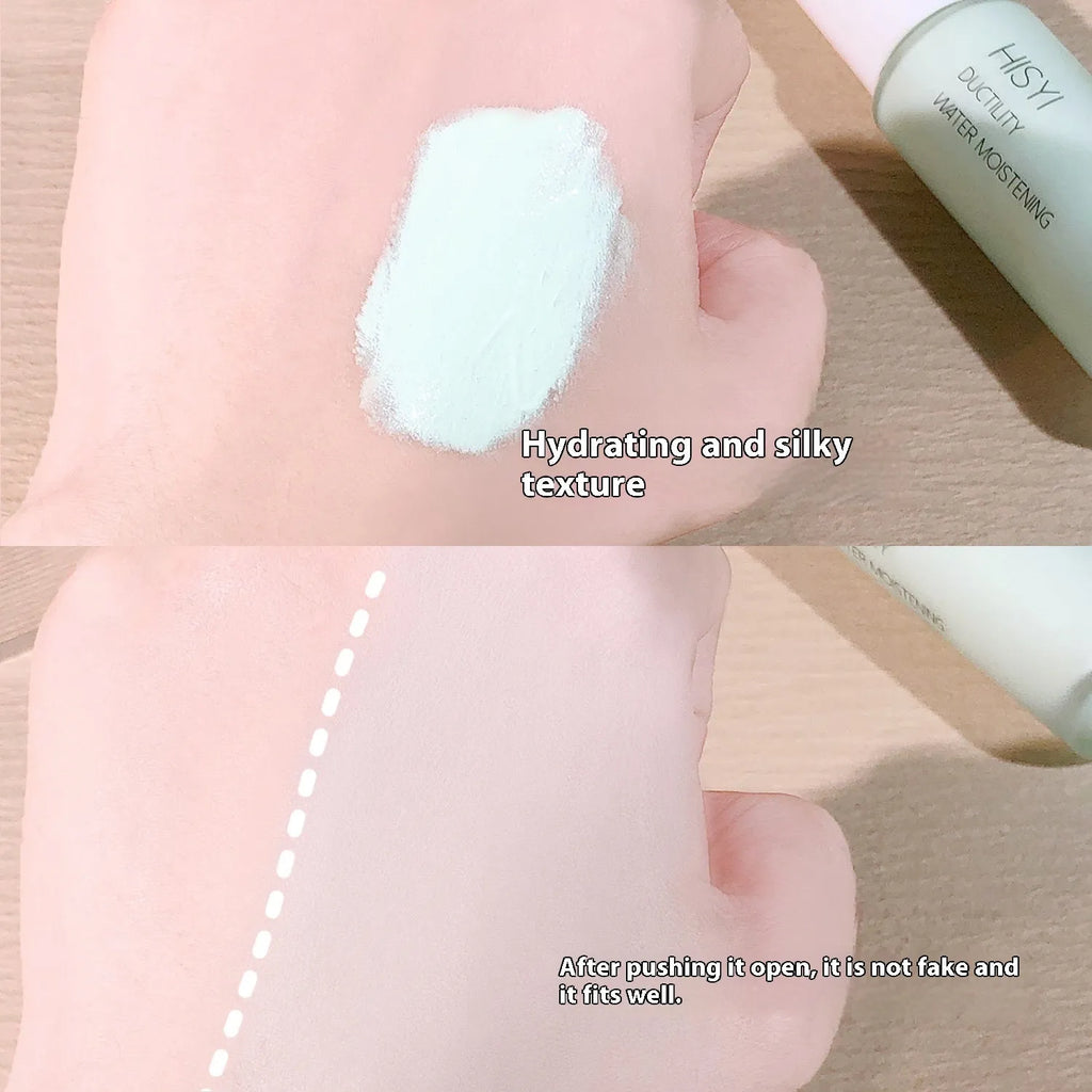 Silky clear brightening makeup primer in three colour options 01 02 03