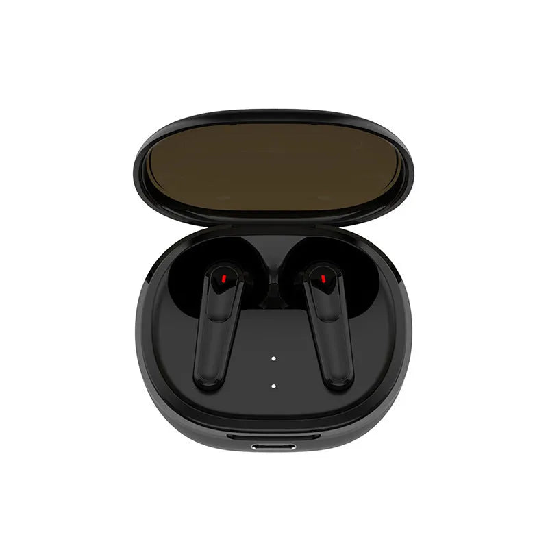 Black PRO30 in-ear Bluetooth headphones with noise reduction and breathing light