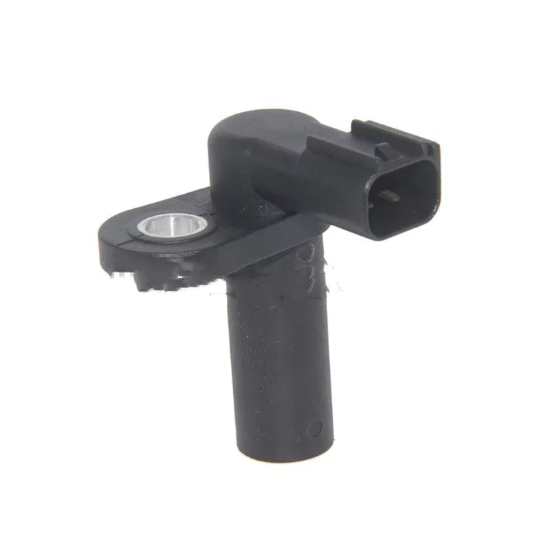 Black Ford crankshaft position sensor model 1F1Z6B288AA with electrical connectors