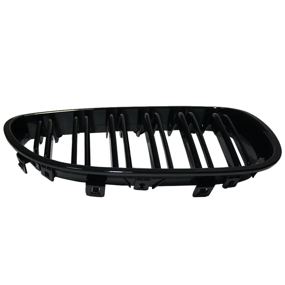 Carbon fibre style ABS front grille for BMW 5-Series E39 E60 E66 models.