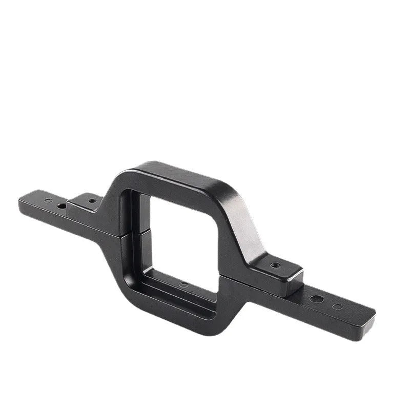 Black aluminium alloy LED reverse light mounting bracket for a Jeep Wrangler