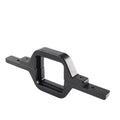 Black aluminium alloy LED reverse light mounting bracket for a Jeep Wrangler