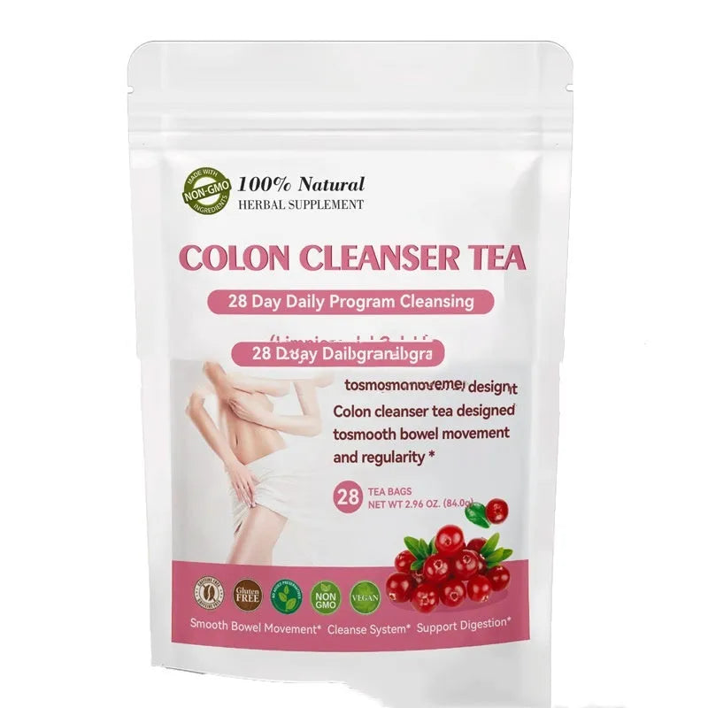 28 Day Herbal Tea Collection with multiple specialised blends including Flat Tummy Tea and detox varieties