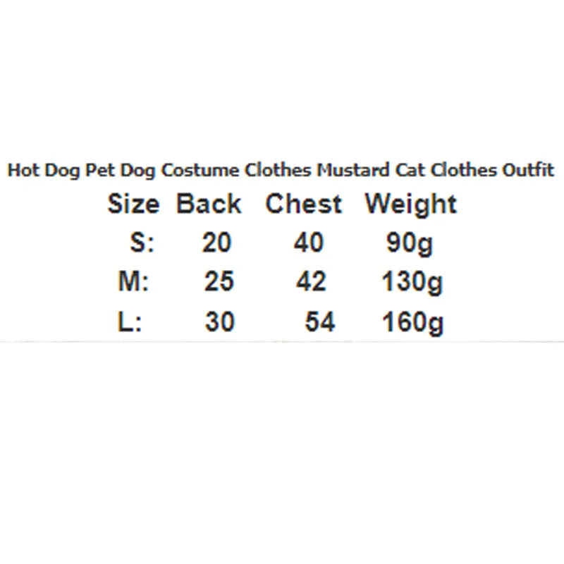 Brown and beige hot dog costume suit on a small dog for winter and parties.
