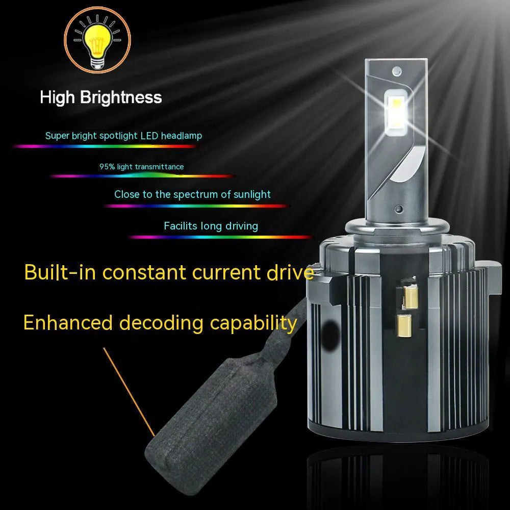 Golf 7 Xia Lang specific LED low beam headlight bulb with aluminium housing